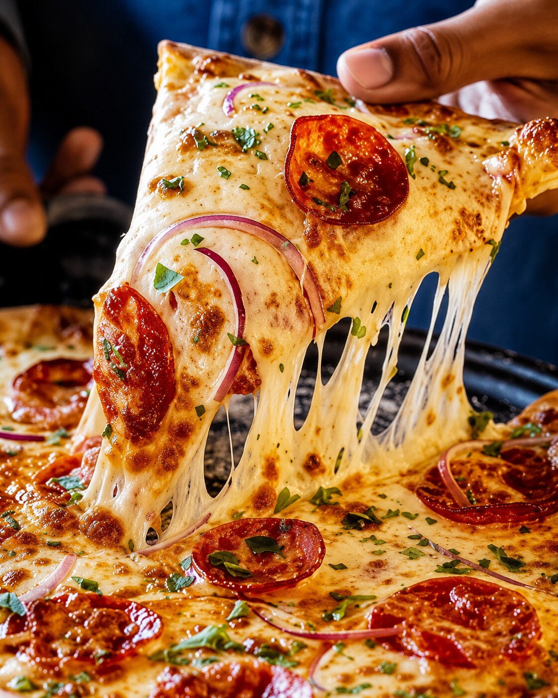 Pizza Pepperoni at A&rsquo;Z&uuml;la, AmanDagat Beach Resort