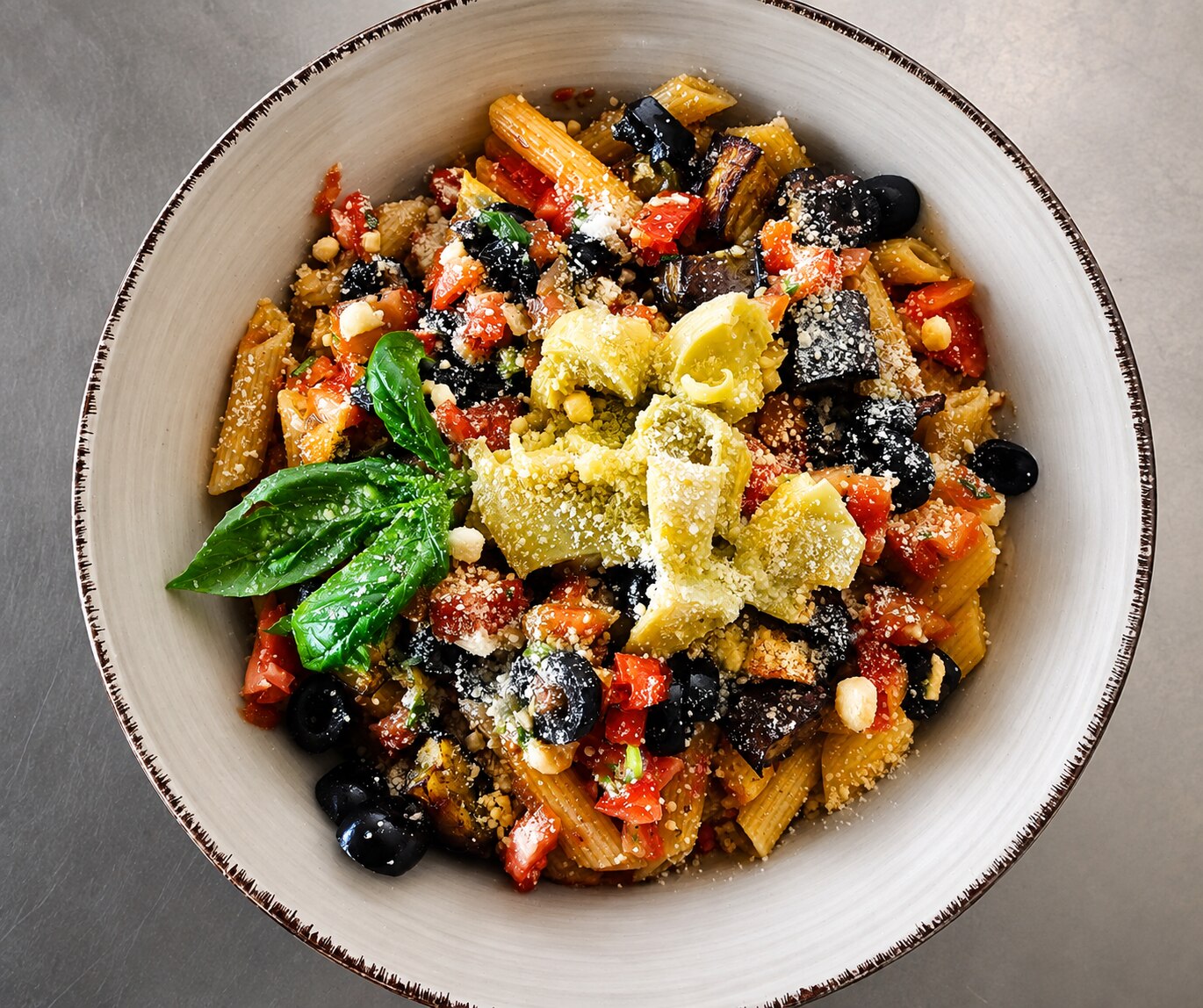 Healthy Mediterranean Pasta at A&rsquo;Z&uuml;la, AmanDagat Beach Resort