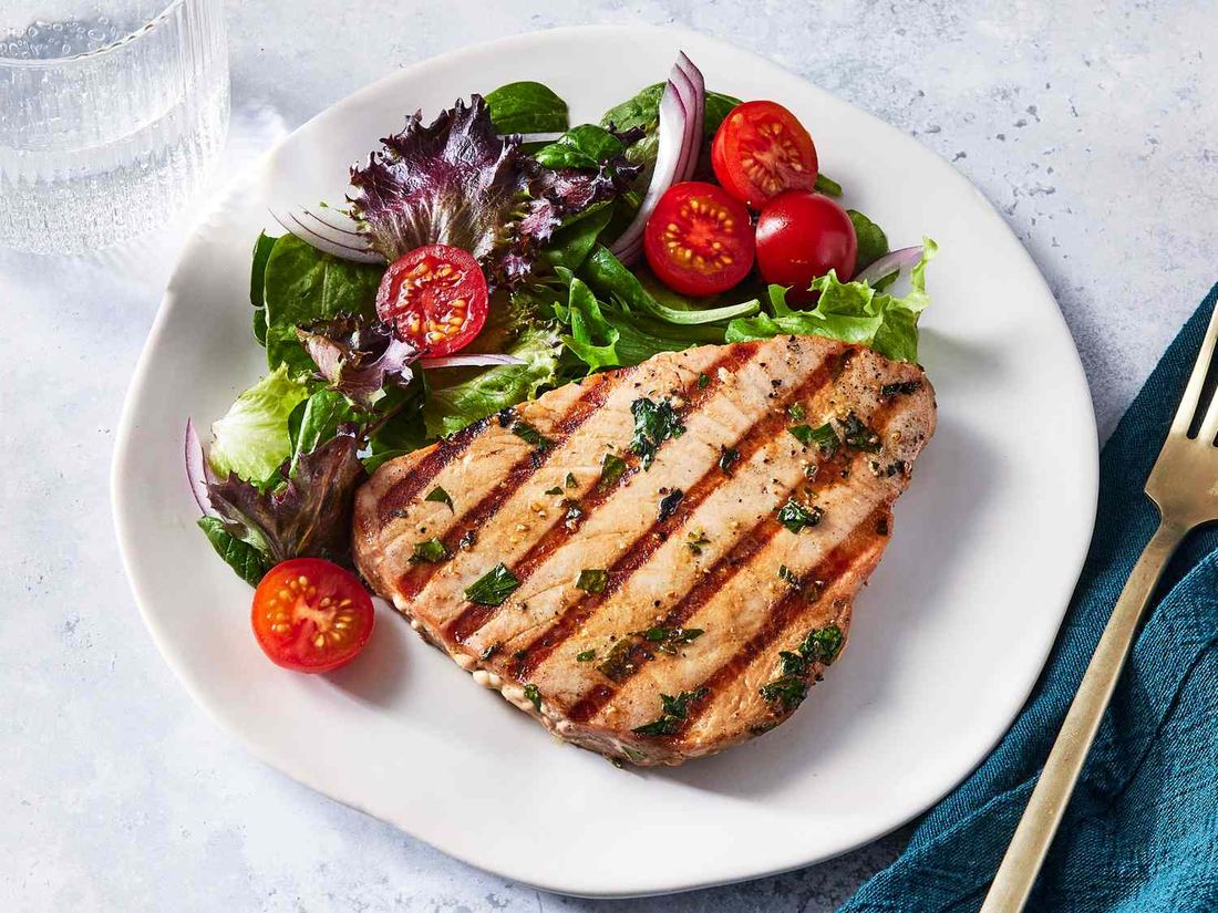 Grilled Tuna Steak at A&rsquo;Z&uuml;la, AmanDagat Beach Resort