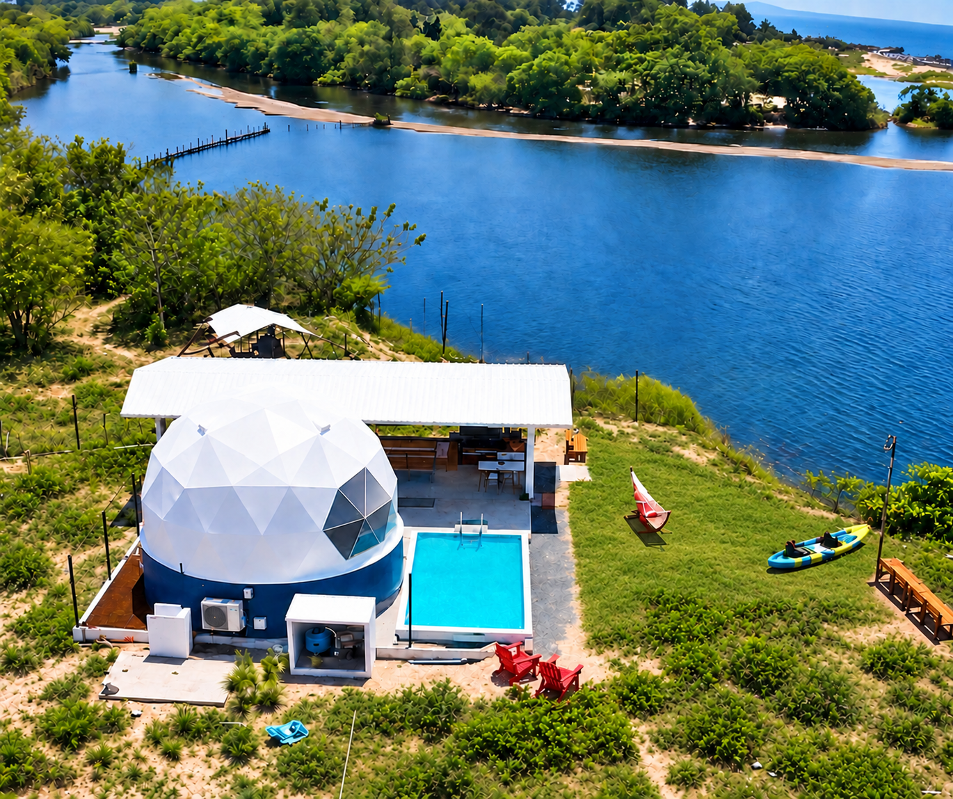 Signature Pearl Villa and private pool beside the river